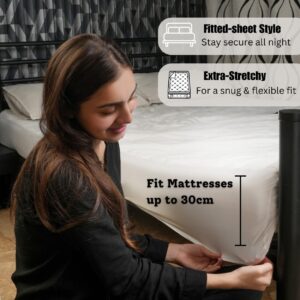 30cm Extra Deep Mattress Protector – Waterproof, Breathable & Hypoallergenic Mattress Cover - Image 10