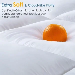 Luxury Mattress Topper β Extra Thick 11cm Deep Fill | Hypoallergenic Microfibre | Hotel-Style Comfort UK - Image 9