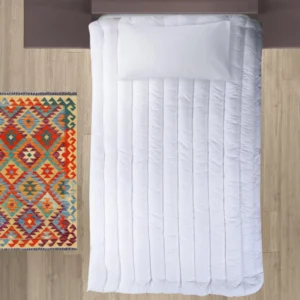 Hypoallergenic Microfiber Mattress Topper – 4cm Deep Comfort Layer | Breathable, Plush & - Image 6