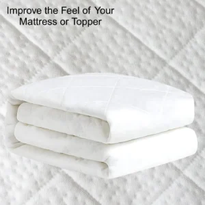 Waterproof Bamboo Mattress Protector – Hypoallergenic, Breathable, Fitted Sheet Design, Noise-Free Protection - Image 10